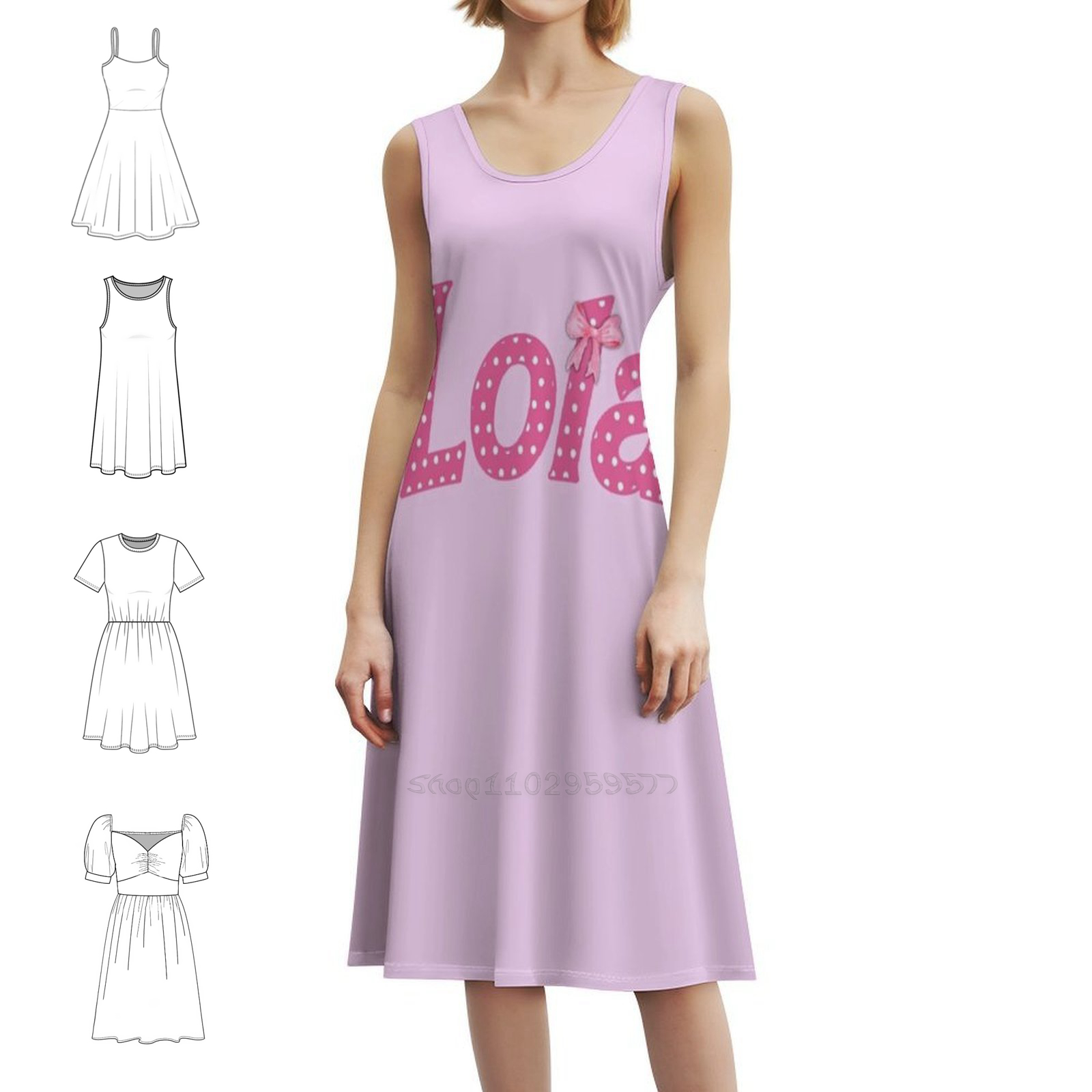 Women Fashion Dress Names - ローラ名前 カリスによる ボヘミアンシックドレス エレガントファッション ビーチウェディングパーティードレス ローラペット名