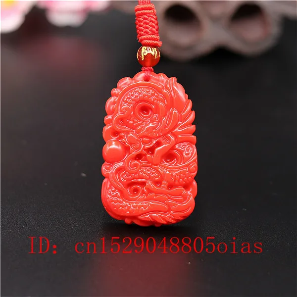 Women Fashion Necklace - 男性と女性のための天然の赤い翡翠石のペンダント,中国の翡翠石のジュエリー,刻まれたお守り,ファッショナブルなギフト