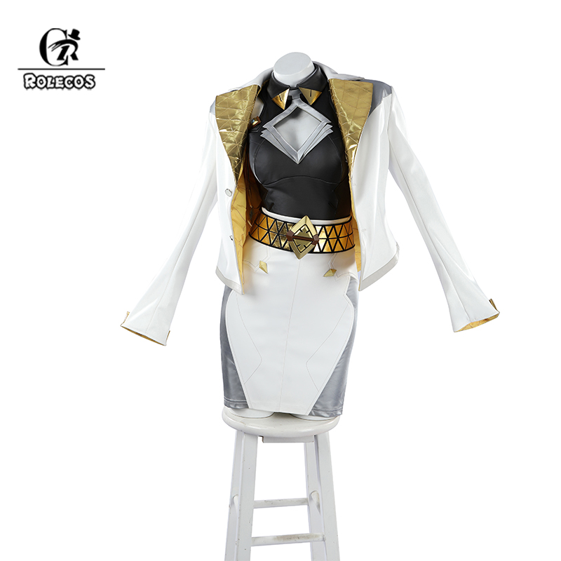 Women'S Fashion Leather Jacket - ROLECOS ドミナ コスプレ衣装 ヴィシュカー社 主要交渉担当者エージェント 47th