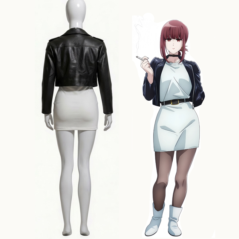 スーパーの裏で喫煙するあなたと山田のコスプレ衣装 アニメロー - Women'S Fashion Leather Jacket のレビューと価格