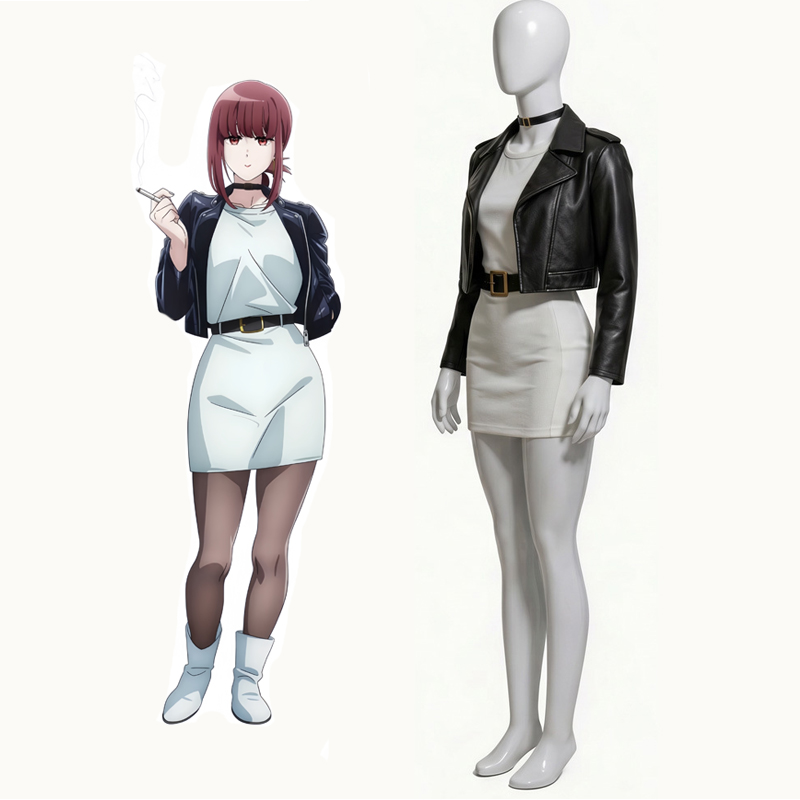 スーパーの裏で喫煙するあなたと山田のコスプレ衣装 アニメロー - Women'S Fashion Leather Jacket のレビューと価格