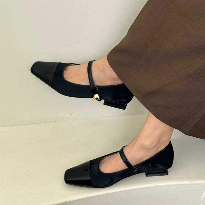 メアリージェーンシューズ女性用エレガントチャンキーシューズド - Women Fashion Store のレビューと価格