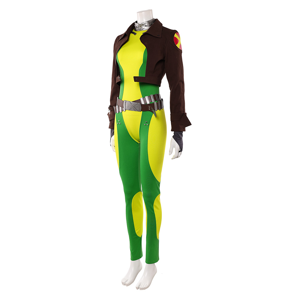 ファンタジアローグコスプレ衣装ジャンプスーツジャケット映画  - Women'S Fashion Leather Jacket のレビューと価格