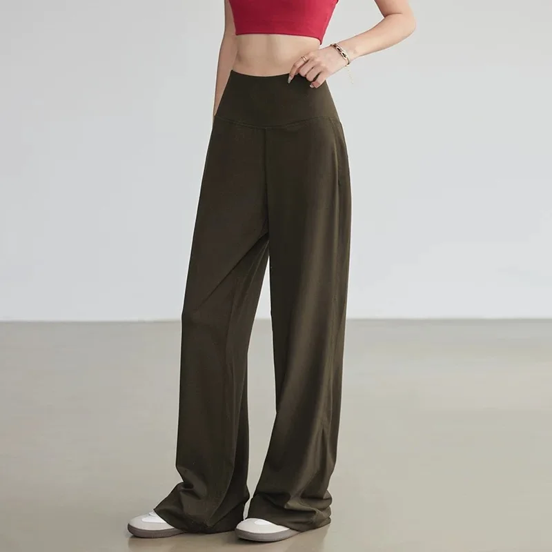 フィットネス レディース ルーズストレート スポーツパンツ  - High Waist Leggings のレビューと価格