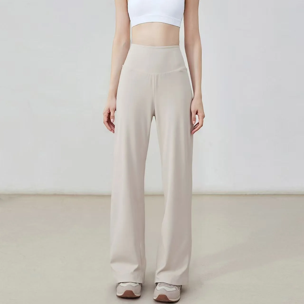 フィットネス レディース ルーズストレート スポーツパンツ  - High Waist Leggings のレビューと価格