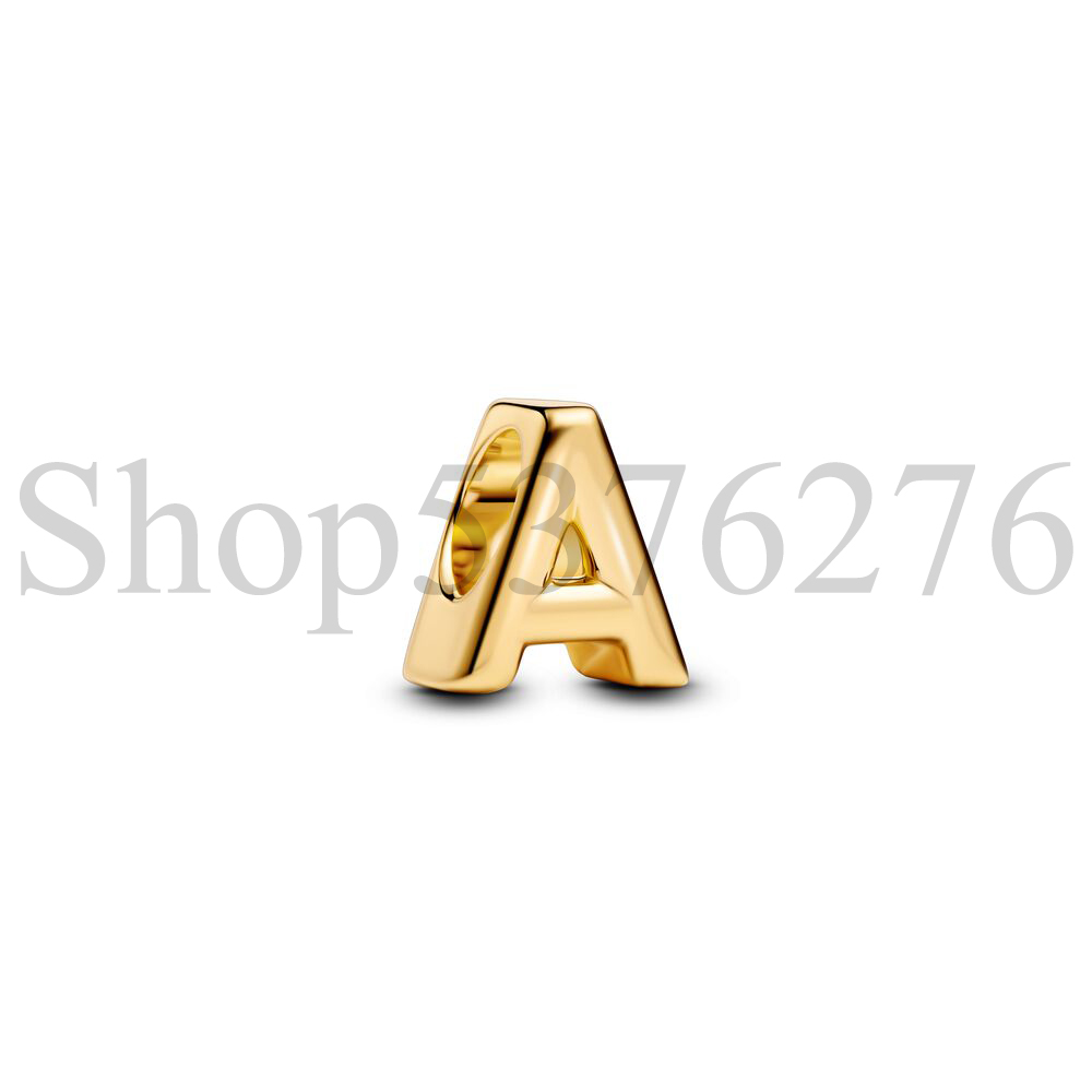 925スターリングシルバービーズ文字A B C D E F  - Women'S Fashion From The 20S のレビューと価格