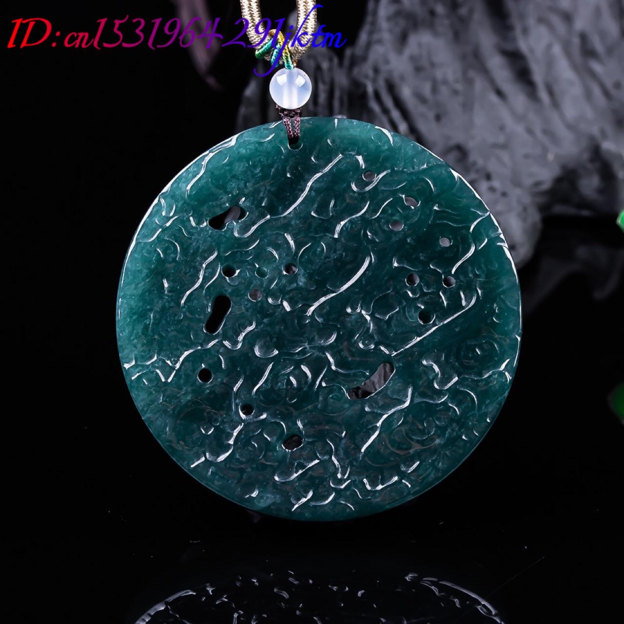 ビルマ翡翠ドラゴンペンダント宝石本物の翡翠のギフト女性のため - Women Fashion Necklace のレビューと価格