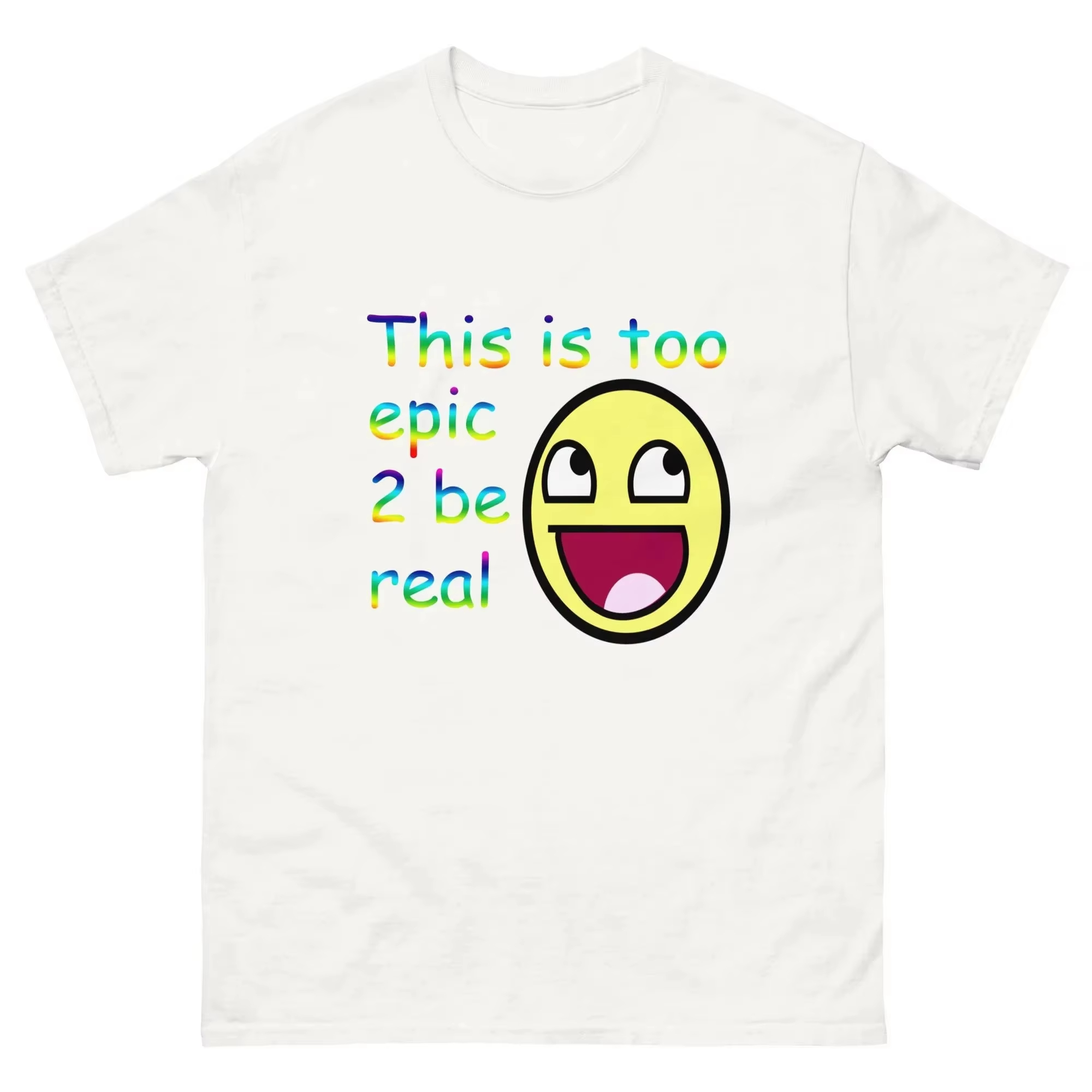 これは現実になりきらないほどエピックなTシャツ メム エピッ - Women'S Real Y2K Fashion のレビューと価格