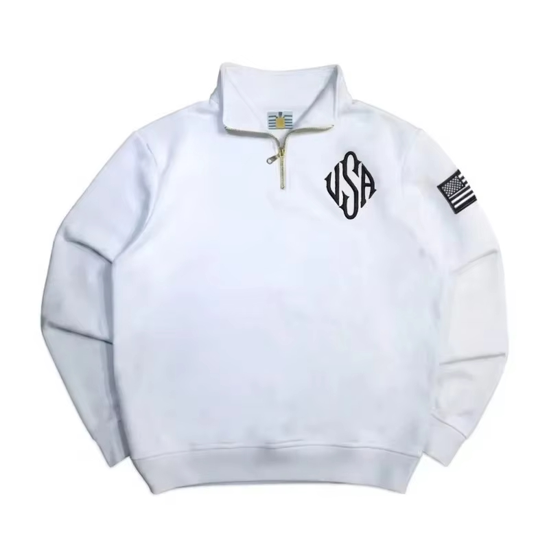 Y2K ネイビーブルー クォータージップ スウェットシャツ  - Women'S Fashion Quarter Zip のレビューと価格