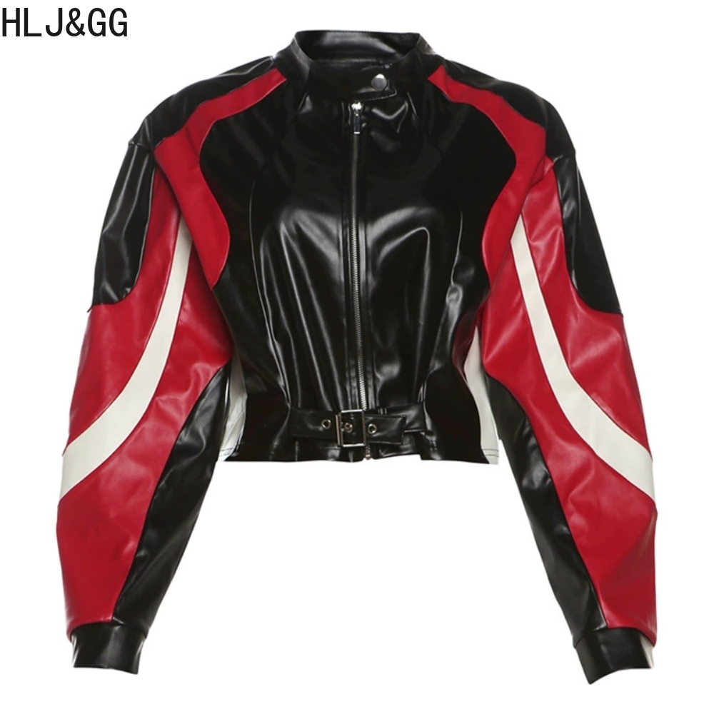 HLJ & GG ファッション Y2K レザージャケット 3 - Women'S Fashion Leather Jacket のレビューと価格