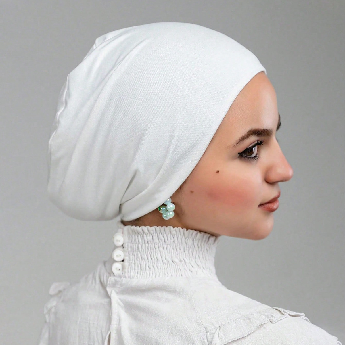 ムスリム女性用ホットソリッドコットンモダールジャージーヒジャ - Women'S Fashion Hats のレビューと価格