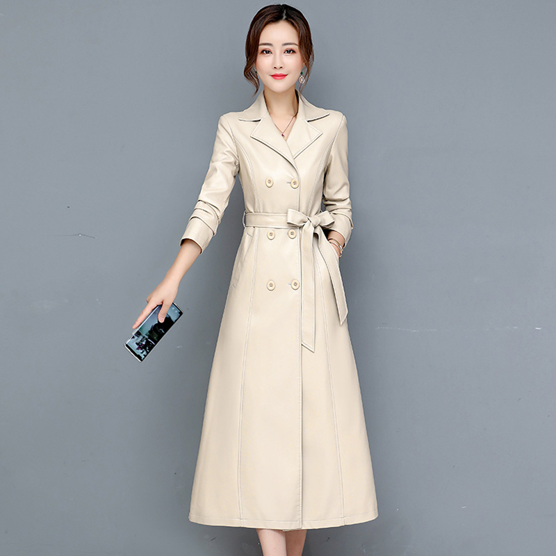 M-7XL 新しい 女性 シープスキンコート 春 秋 202 - Women'S Fashion Leather Jacket のレビューと価格