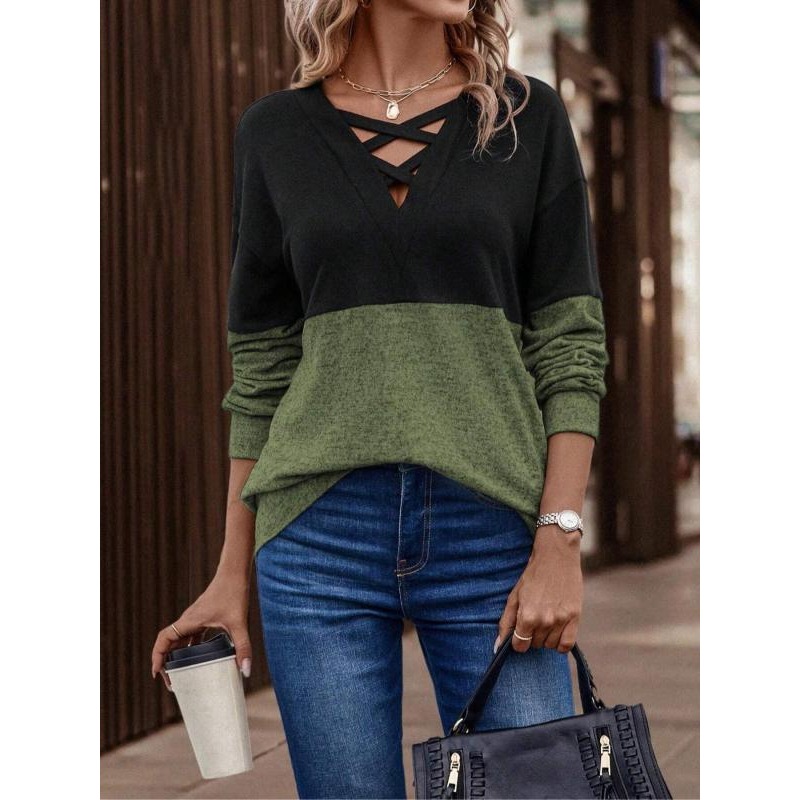 プラスサイズの新しい女性の非対称ネックファッショナブルでミニ - Asymmetric Top Women のレビューと価格