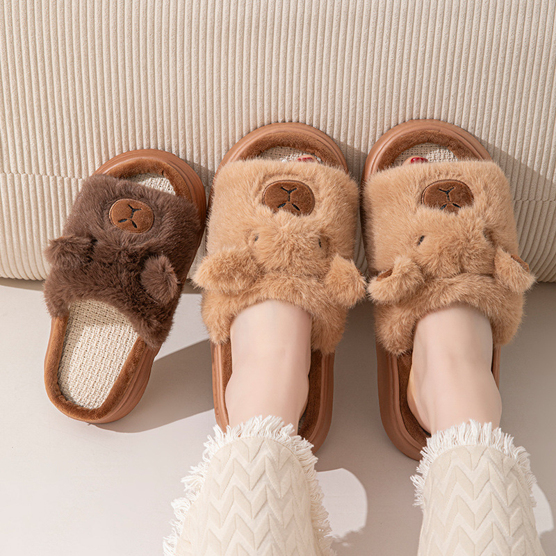 麻漫画女性のスリッパホームフラットカジュアル春夏高級デザイナ - Women Fashion Store のレビューと価格