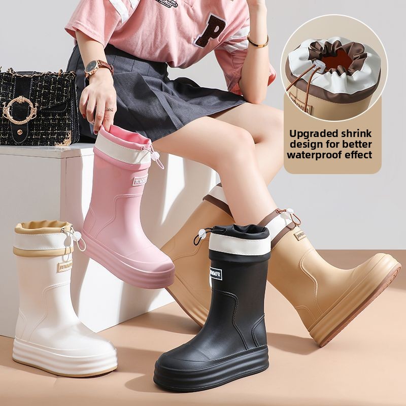 2026年レディースレインブーツ ファッション 滑り止め ソ - Women'S Fashion Rain Boots のレビューと価格