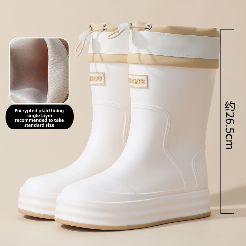 2026年レディースレインブーツ ファッション 滑り止め ソ - Women'S Fashion Rain Boots のレビューと価格