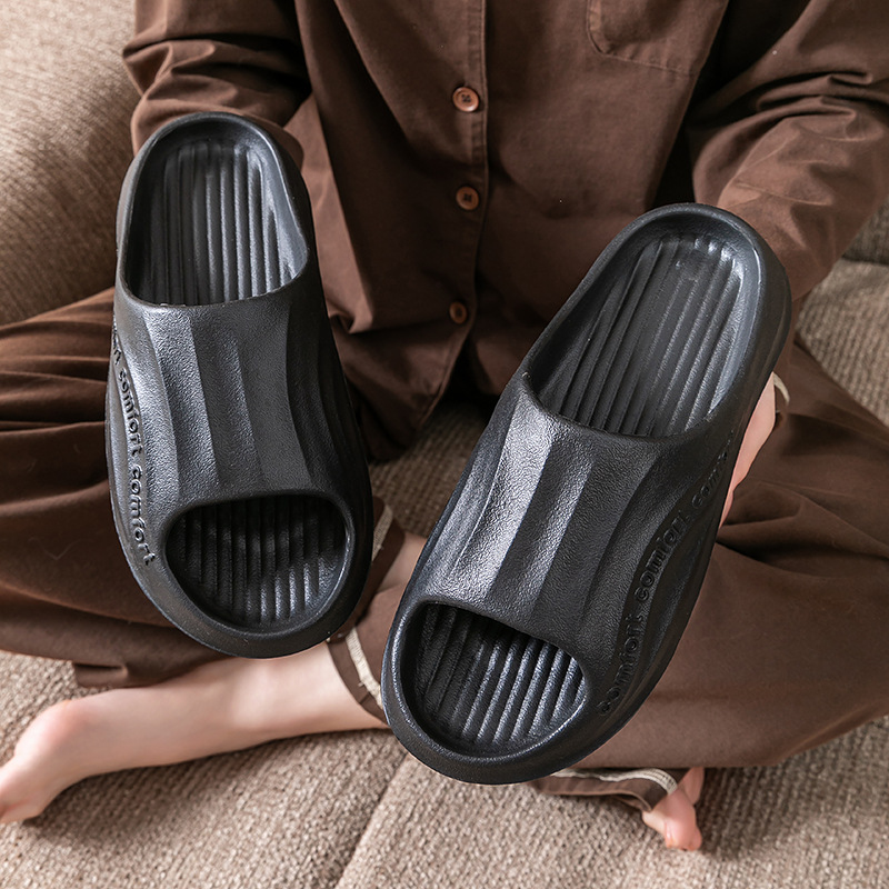女性男性夏 EVA スリッパソフトノンスリップビーチサンダル - Women Fashion Store のレビューと価格